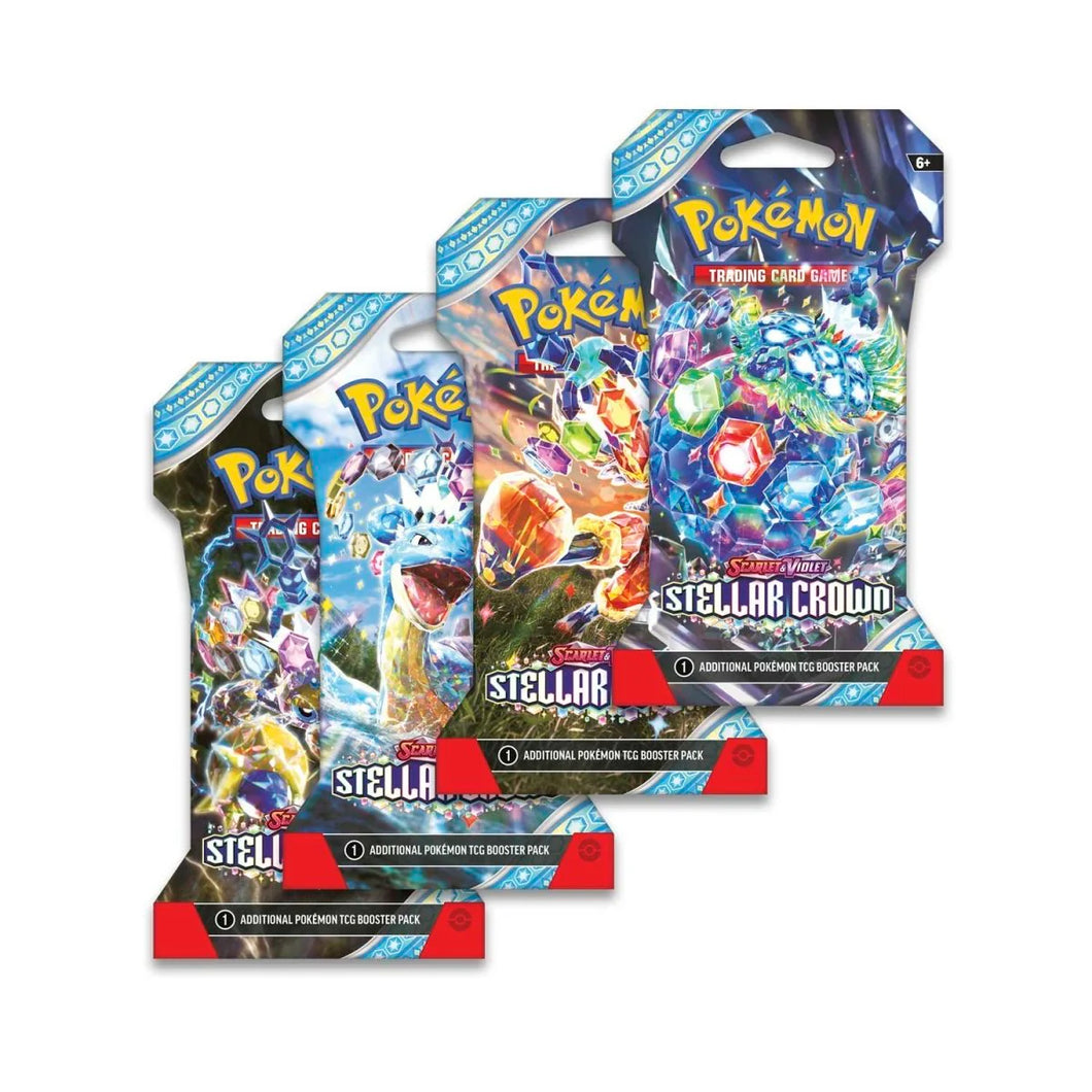 POKEMON SV07 STELLAR CROWN BLISTER PACKS