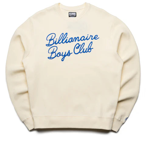 BB Signature Crewneck Sweatshirt Winter White