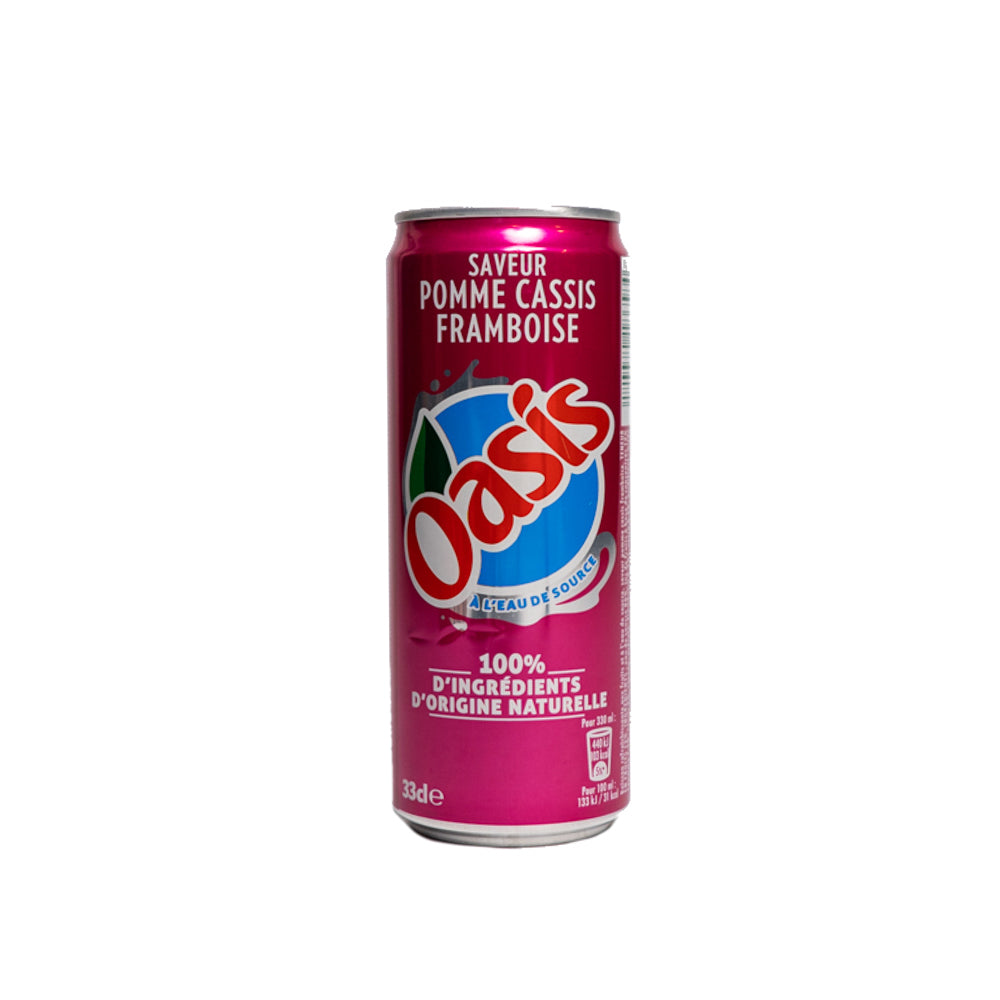 Oasis Euro Can Pomme Cassis Framboise